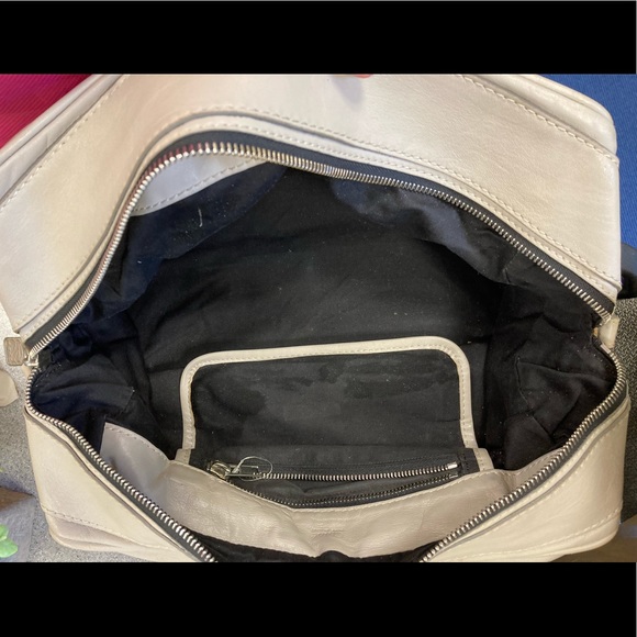 CHLOE BETTY BAG Dove GRAY AS IS Large leather satchel, spot, missing coin purse - Picture 9 of 15